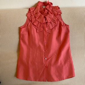 Silk blouse with beautiful details